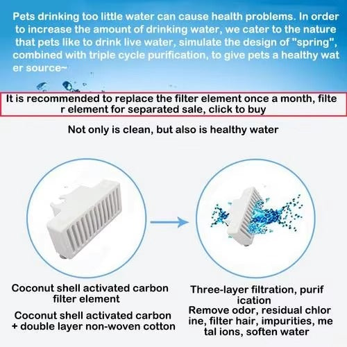 2.34L Automatic Pet Water Fountain β Swan Design | USB Powered, Quiet Pump, Clean Filter for Dogs & Cats