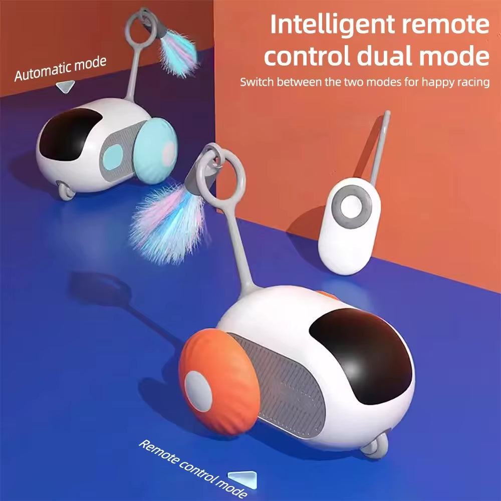 Smart Interactive Cat Toy Car: Engage and Entertain Your Feline Friends