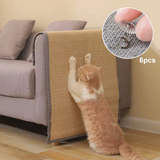 Say goodbye to cat scratches! 🐾 Protect your sofa with our Anti-Scratch Cat Board - the purr-fect toy for kitty's claws! 🛋️❤️ #CatLovers #PetProtection