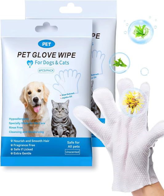 Cleaning Wipes Gloves for Effective Pet Hygiene and Daily Care