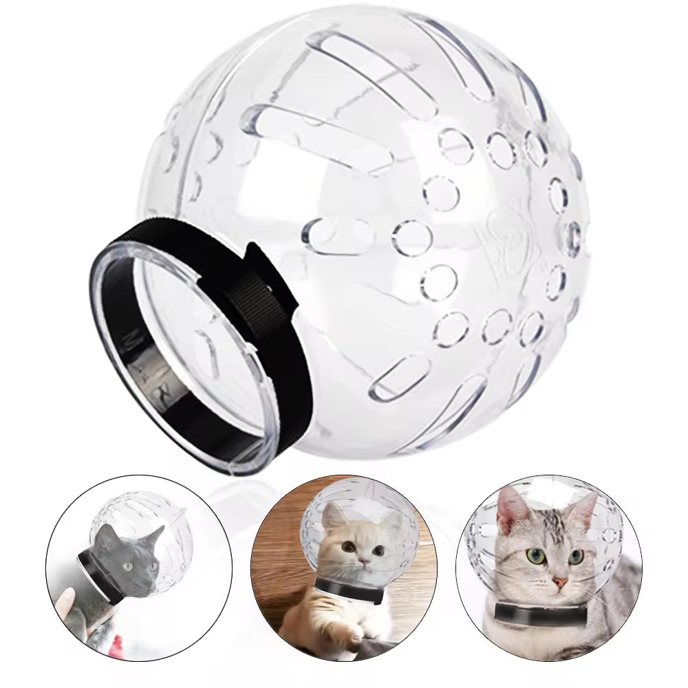 Breathable Cat Muzzle for Stress-Free Bathing and Grooming