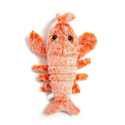 USB Charging Electric Dancing Lobster Toy for Cats - Engaging Interactive Playtime