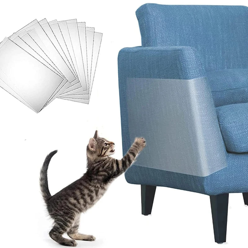 Cat Scratch Pads - 2-Pack Self-Adhesive Furniture Guards for Couch Protection